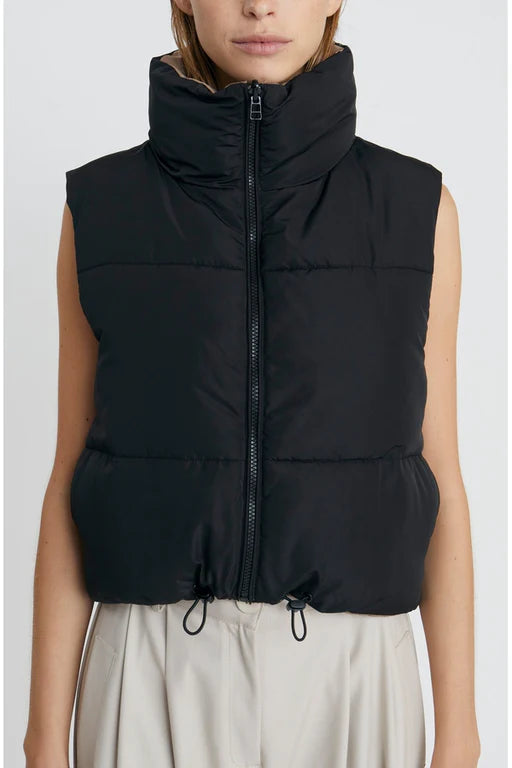 KANSAS REVERSIBLE PUFFER GILET