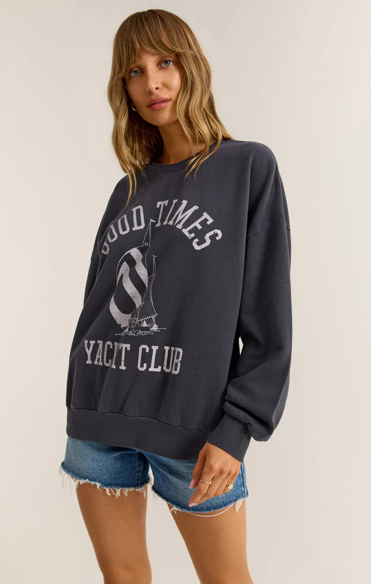 YACHT CLUB SUNDAY SWEATSHIRT