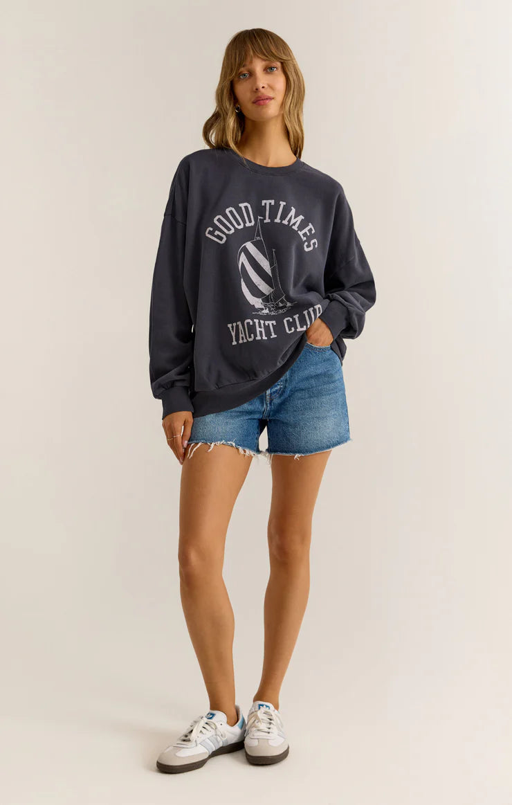 YACHT CLUB SUNDAY SWEATSHIRT