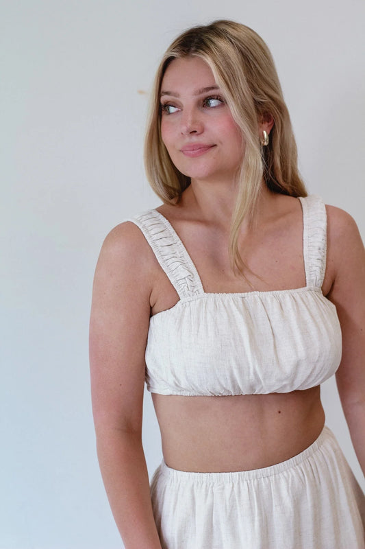 DUNE BREEZE SQUARE NECK SUPER CROP