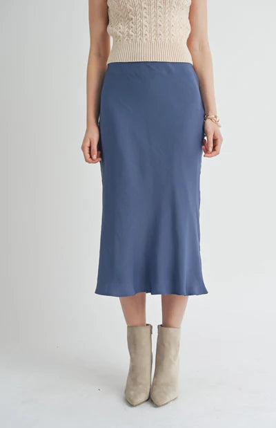 WRITE POETRY MERMAID MIDI SKIRT