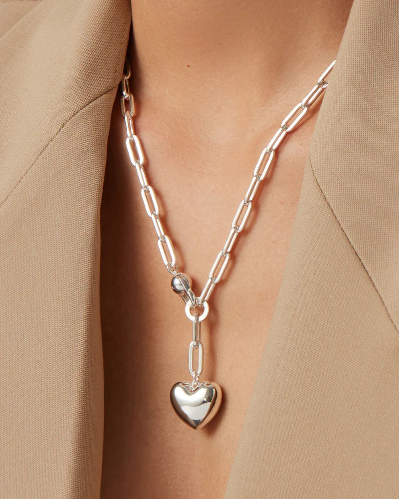 PUFFY HEART CHAIN