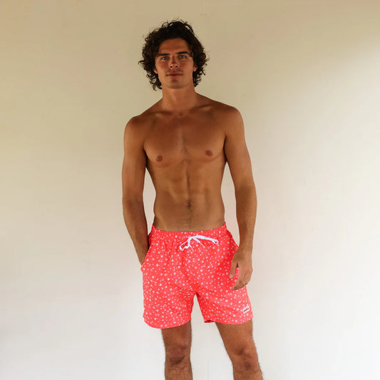 MENS SWIM TRUNKS-CHERRY COVE