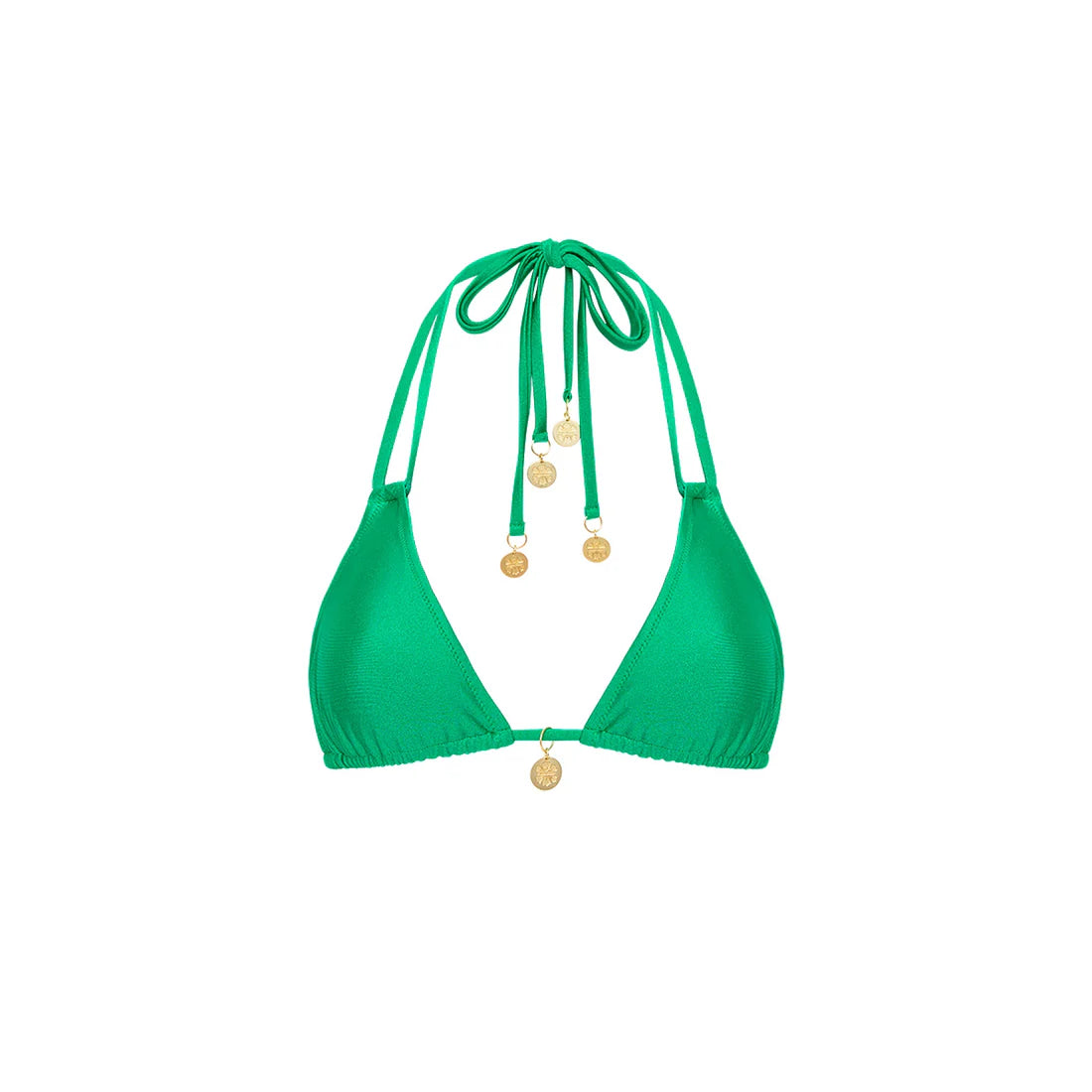 HALTER BRALETTE BIKINI TOP - JUNGLE JEWEL