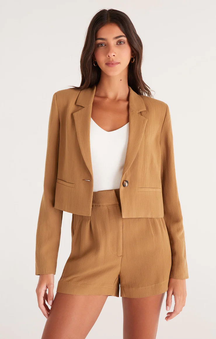 DANA AIRY CROPPED BLAZER