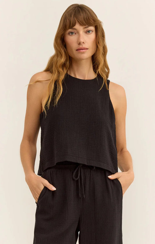 BEAU GAUZE TOP