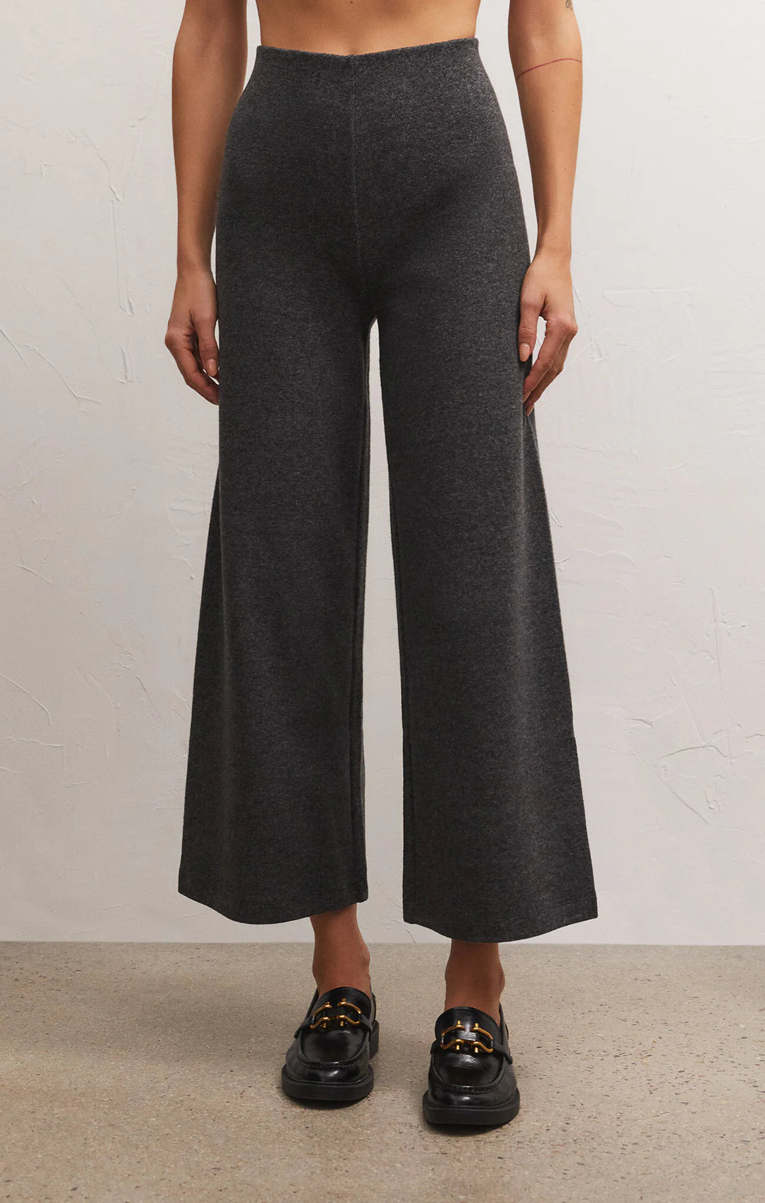 DELANEY BRUSHED RIB PANT