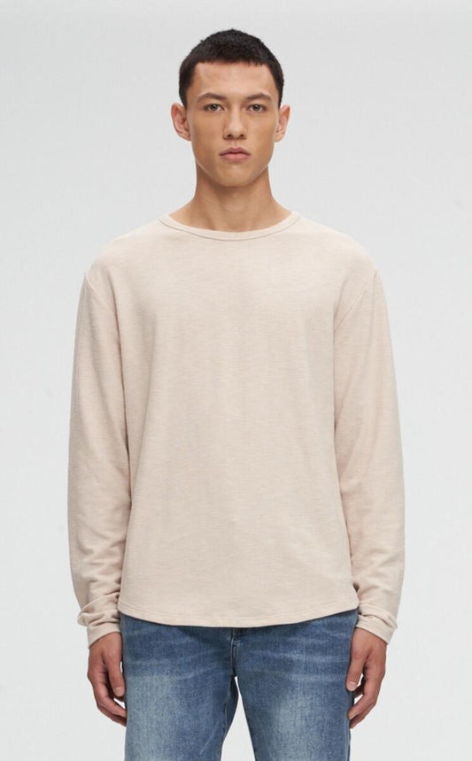 LONG SLEEVE SLUB HI-LO TEE