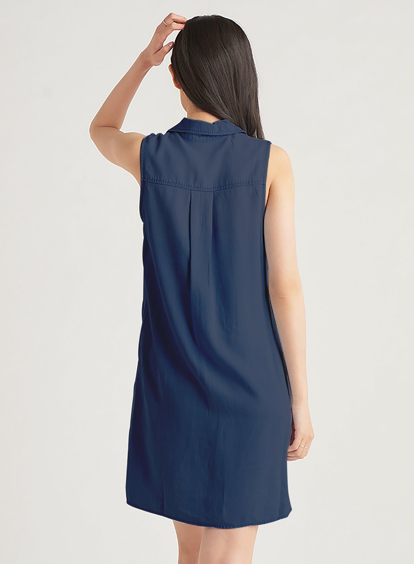 A-LINE TENCEL MINI DRESS