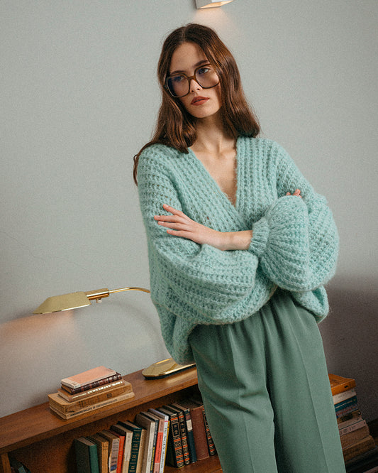 EGERIE GREEN SWEATER