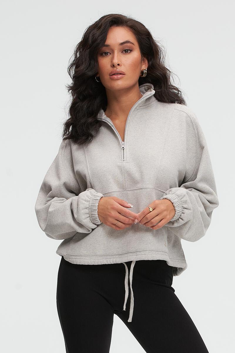 Oversized Half Zip