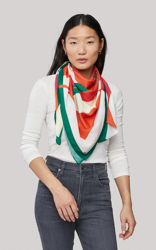 Soia & Kyo Iris Scarf MANDARIN