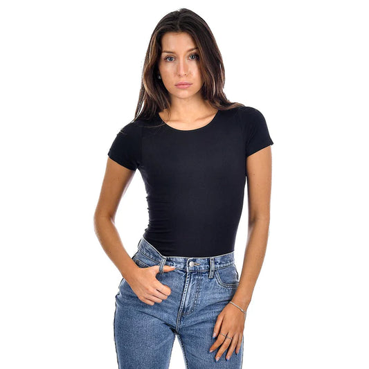 CAROL CREWNECK SHORT SLEEVE BODYSUIT