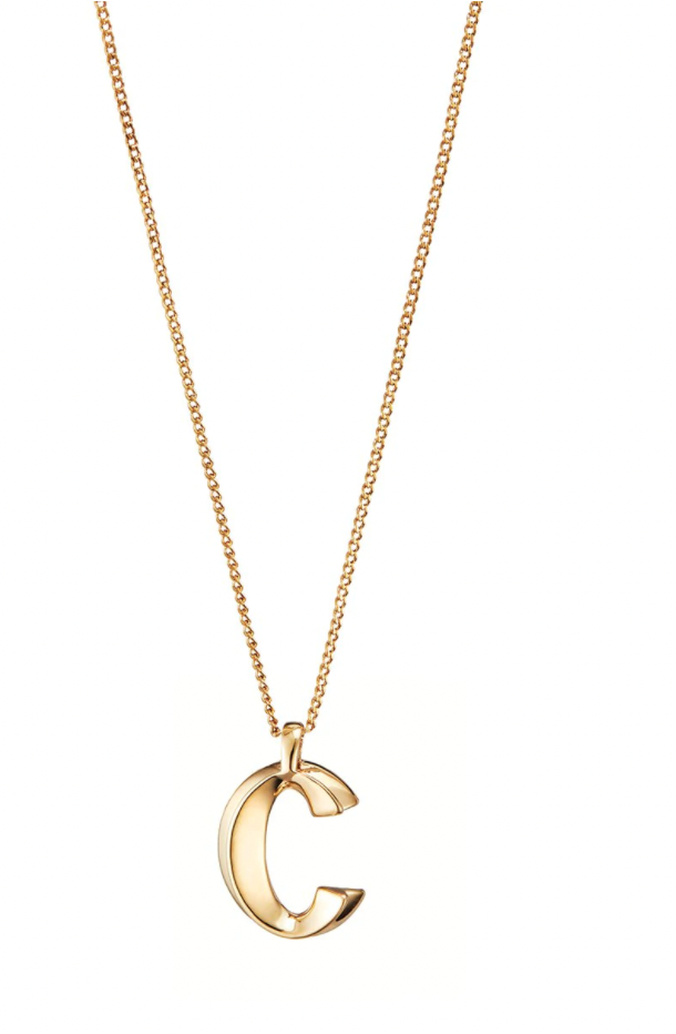 MONOGRAM NECKLACE - GOLD