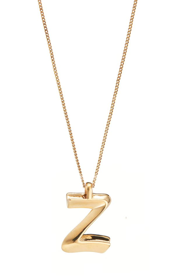 MONOGRAM NECKLACE - GOLD