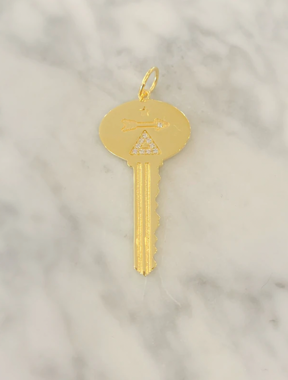 Divine Guidance Key Charm