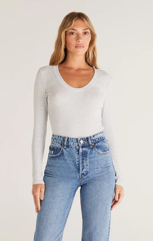 SIRENA RIB LONG SLEEVE TEE