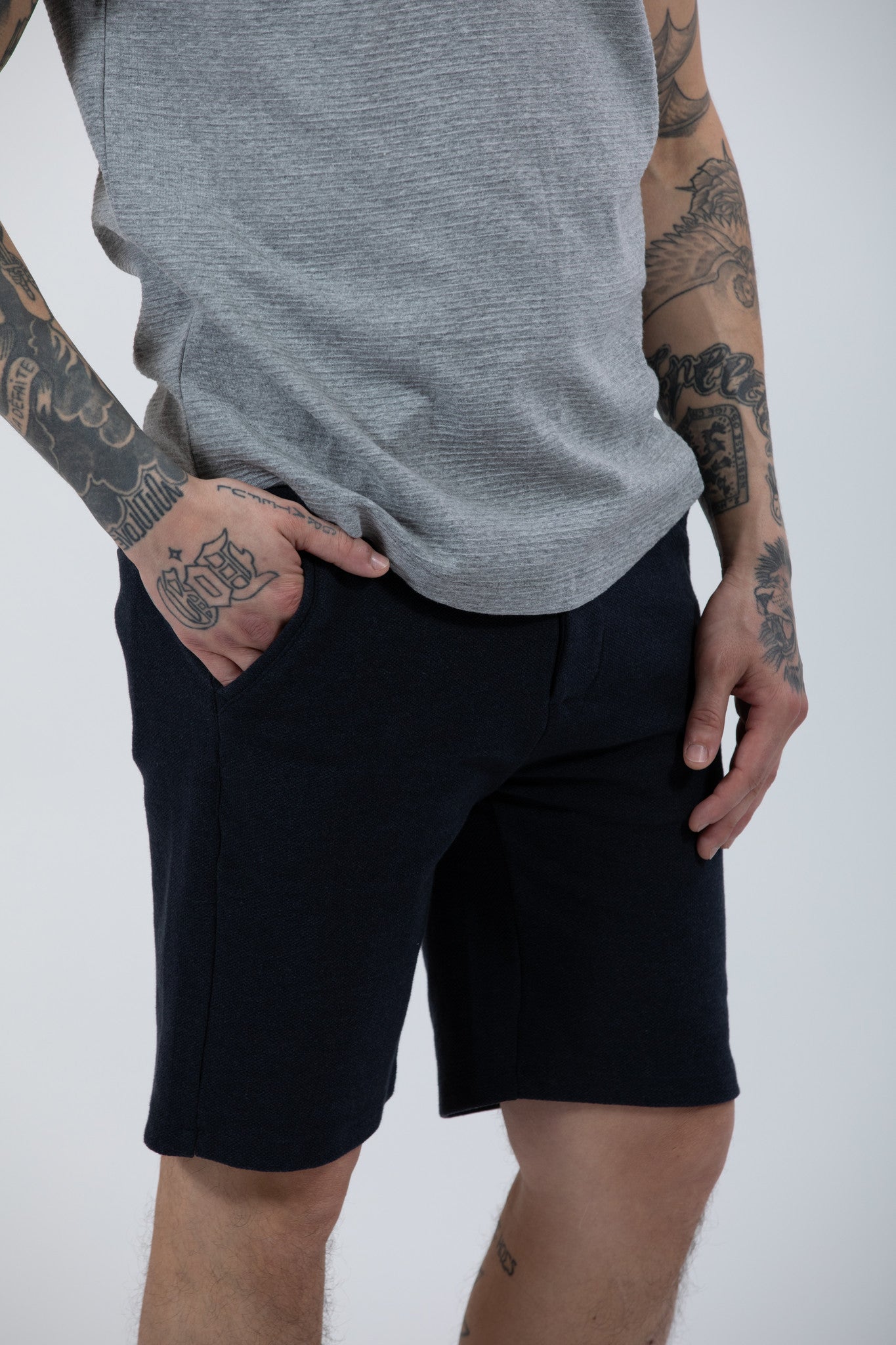 MEN'S KNIT JOGGER SHORTS