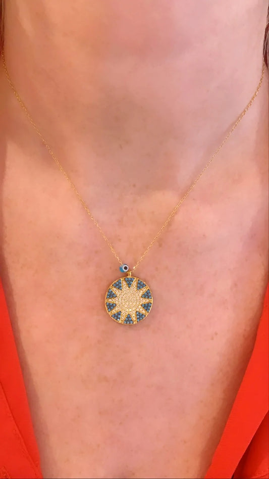 MINI BIG SUN NECKLACE