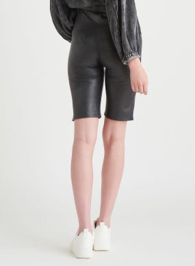 COATED BIKER SHORT